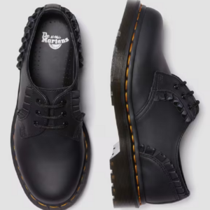 Giay Dr. Martens 1461 Frill Nappa Leather Oxford 'Black' 30696001