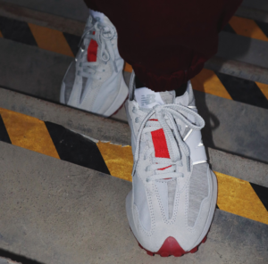 Giay New Balance 327 x Levi's 'Grey Red' MS327LVC