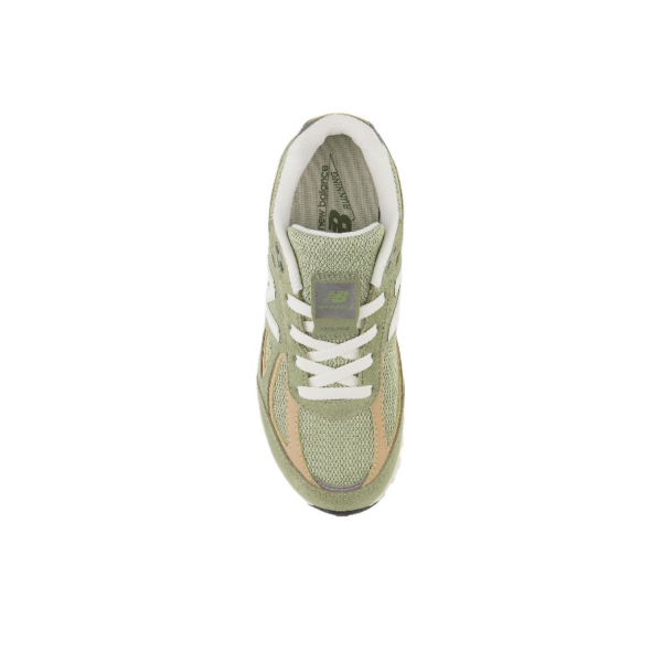 Giay New Balance Teddy Santis x 990v4 Big Kid 'Olive' GC990GT4