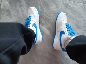Giay Nike Air Force 1 '07 'White Photo Blue' FJ4146-103