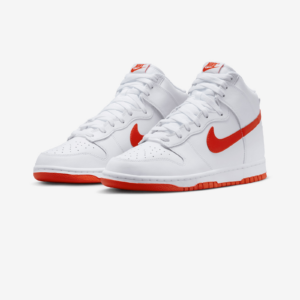 Giay Nike Dunk Hi Retro 'White Picante Red' DV0828-100