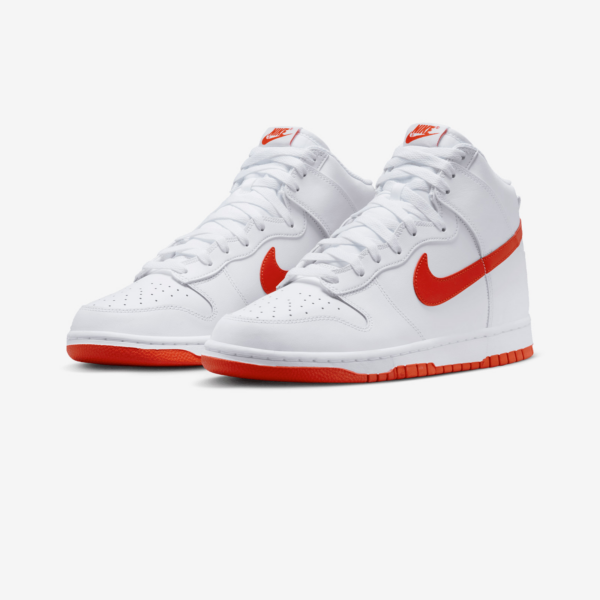 Giay Nike Dunk Hi Retro 'White Picante Red' DV0828-100