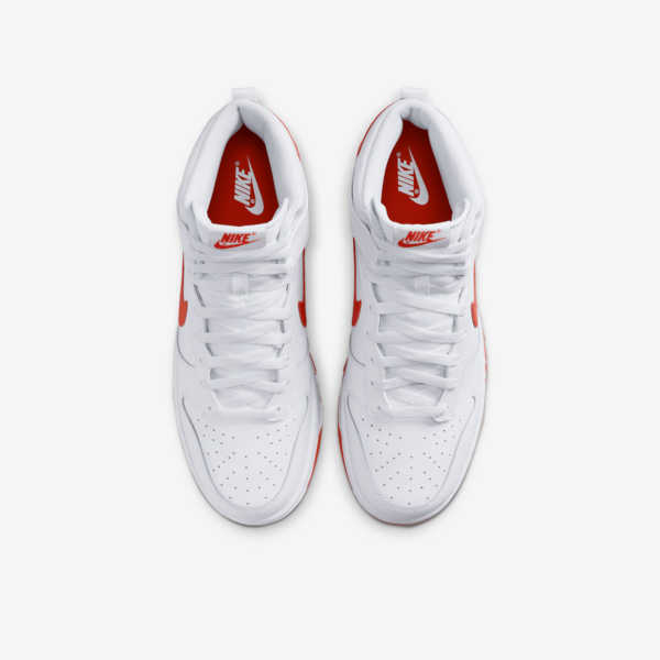 Giay Nike Dunk Hi Retro 'White Picante Red' DV0828-100