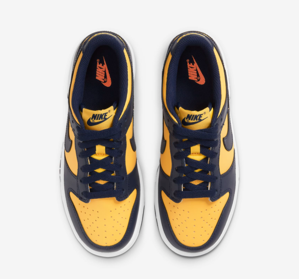 Giay Nike Dunk Low GS 'Michigan' CW1590-700