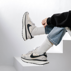 Giay Nike Phoenix Waffle 'Summit White Black' FD2196-100