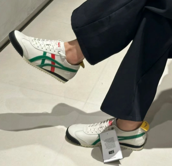Giay Onitsuka Tiger Mexico 66 SD 'Green Red' 1183A872-100