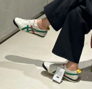 Giay Onitsuka Tiger Mexico 66 SD 'Green Red' 1183A872-100