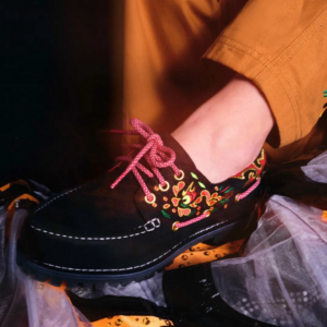 Giay Timberland 3-Holes Boot Shoes x Clot 'Black' A5Z6UW