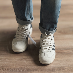 Giay Adidas Samba Human Race x Pharrell 'Aluminium' ID9065