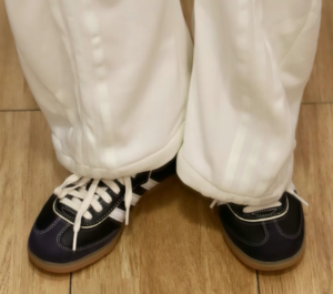 Giay Adidas Samba OG 'Aura Black Cream' IG6836