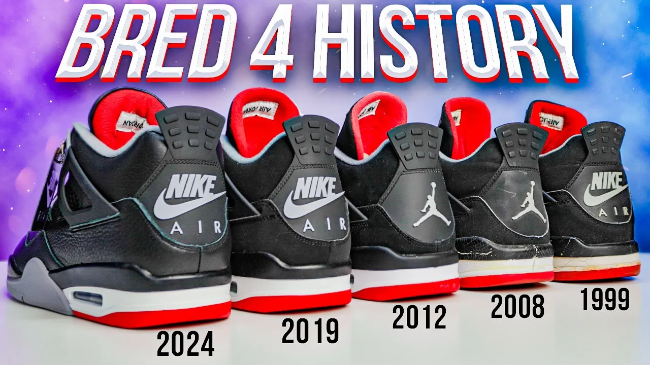 Lịch sử của Nike Air Jordan 4 Bred và The Reimagined Bred Hinh anh 2: Lich su cua Nike Air Jordan 4 Bred va The Reimagined Bred
