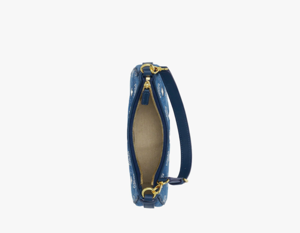 Tui MCM Arren Hobo In Vintage Jacquard 'Denim' MXZDSTA01LE001
