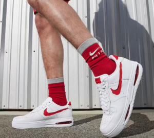 Nike Air Force 1 Low EVO 'White University Red HF3630-100