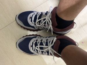 Giay Saucony Grid Peak 'Navy Brown' S70814-3