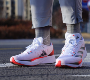 Giay Adidas Adizero SL 'White Orange' IG5941