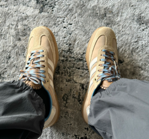 Giay Adidas Samba x Wales Bonner 'Desert White' IH3261