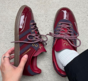 Giay Adidas Samba OG x Alwayth 'College Burgendy' IH5187
