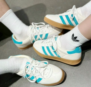Giay Adidas Gazelle Indoor 'Chalk Turquoise' JI2583