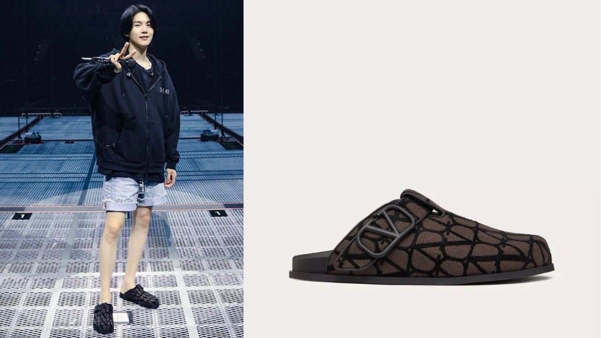 Hinh anh 11: He lo bo suu tap giay dep "dat xat ra mieng" cua Suga BTS