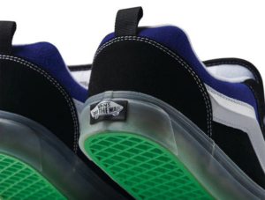 Giay Vans Knu Skool 'Black Blue' VN0009QCY61