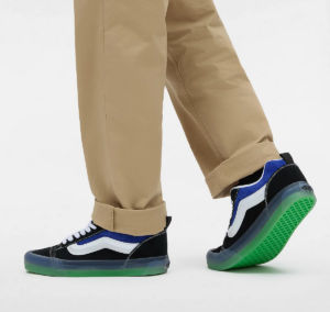 Giay Vans Knu Skool 'Black Blue' VN0009QCY61