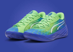 Giay Puma All-Pro Nitro x Marcus Smart 'Fluro Green' 379302-01