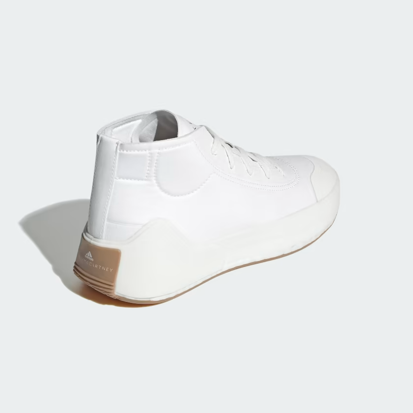 Giay Adidas Treino Mid x Stella McCartney 'White Gum' FY1176