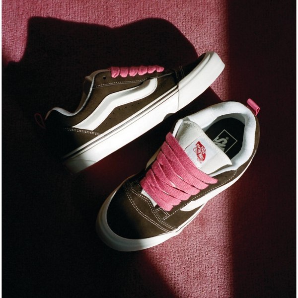 Giay Vans Knu Skool Retro 'Brown True White' VN0009QCBF2