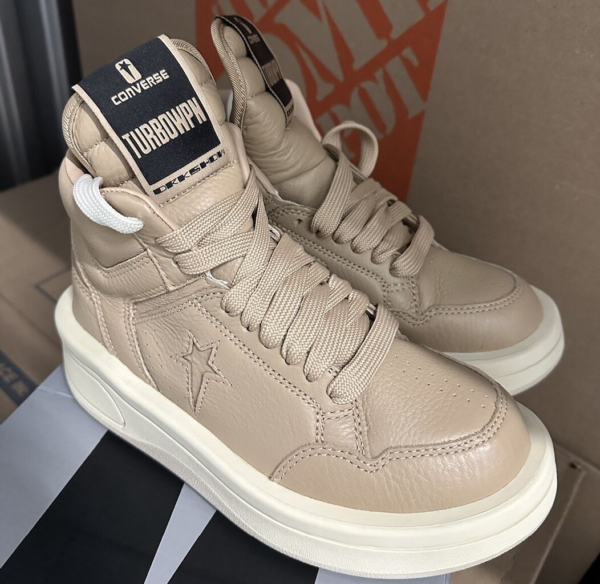 Giay Converse TURBOWPN Mid x Rick Owens 'Cave' A06757C