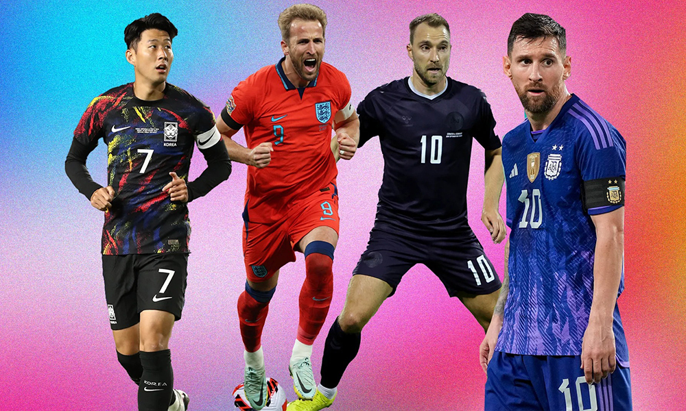 Những mẫu áo đấu World Cup 2022 đẹp nhất (Phần 1) Hinh anh 1: Nhung mau ao dau World Cup 2022 dep nhat (Phan 1)