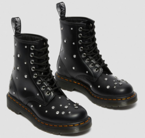 Giay Dr.Martens 1460 Swarovski Leather 'Black' 27208001