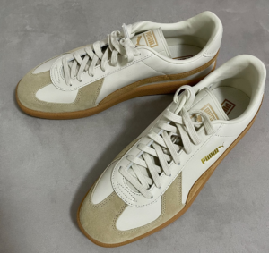 Giay Puma Army Trainer 'White Tan Gum' 386607-16