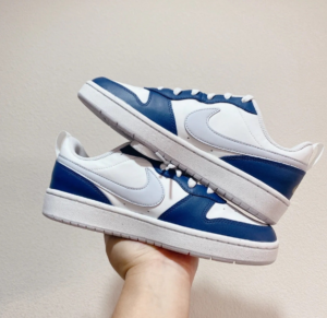 Giay Nike Court Borough Low 2 SE 'White Valerian Blue' BQ5448-121