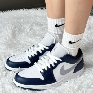 Giay Nike Air Jordan 1 Low 'Midnight Navy' 553558-141