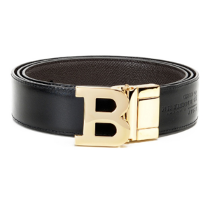 That Lung Bally Belts Calfskin 'Dark Brown' 6226626