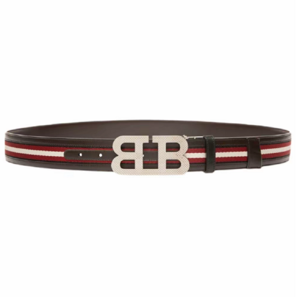 That Lung Bally Calfskin Belt 'Brown' 6232393