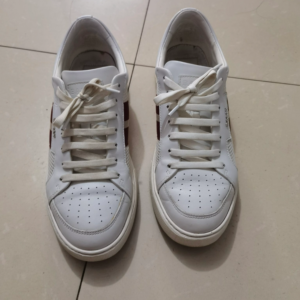 Giay Bally Leather 'White Red' 6237753