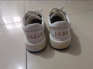 Giay Bally Leather 'White Red' 6237753