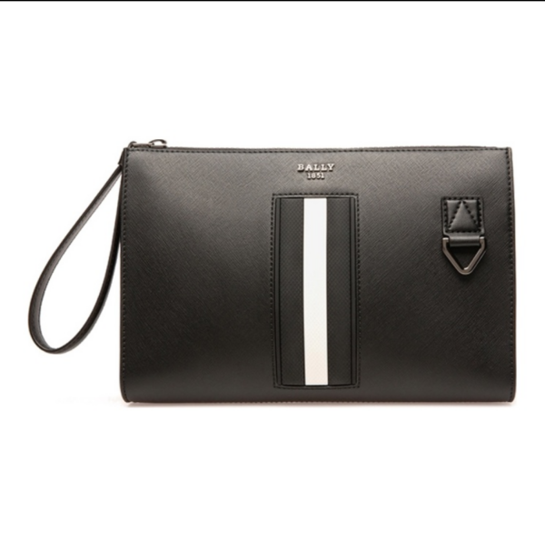 Tui Bally Clutch Bag 'Black Stripe' 6238756