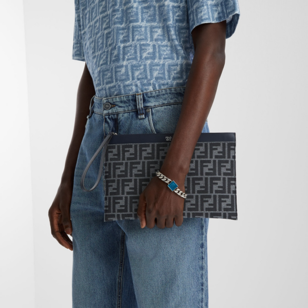 Tui Fendi Jacquard 'Blue Grey' 7N0134-AFBV-F1O98