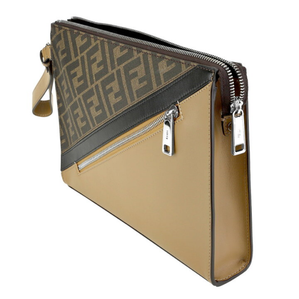 Tui Fendi Diagonal Flat 'Brown' 7VA491-AJF8-F1EGA