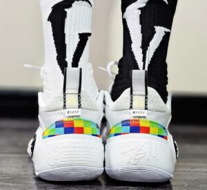 Giay Li-Ning Way of Wade 10 'White Rainbow' ABAS083-12