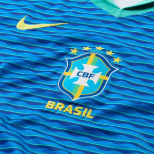 Ao Nike Brazil CBF 2024 Away Jersey 'Blue' FJ4283-458