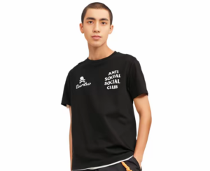 Ao Anti Social Club SS22 'Black' 69LE1511