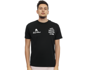 Ao Anti Social Club SS22 'Black' 69LE1511