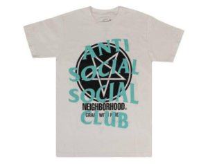 Ao Anti Social Social Club x Neighborhood Shirt 'White' AS0898