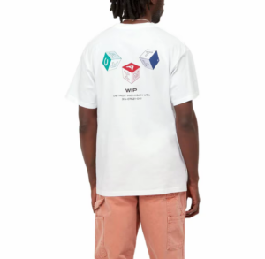 Ao Carhartt WIP S/S Cube 'White' I030181-02-XX