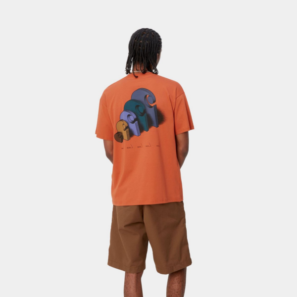 Ao Carhartt WIP S/S Diagram C 'Orange' I033177-1CL-XX