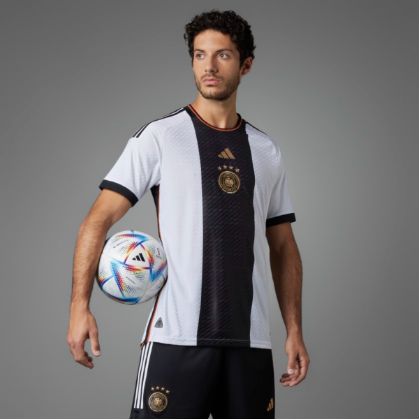 Ao Adidas Germany 22/23 Home Jersey 'White Black' HF1693