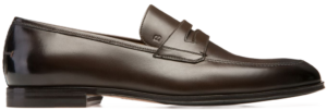 Giay Bally Webb Leather Loafers 'Coffee' 6231397